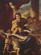 Nicolas Poussin St Cecilia (mk08) china oil painting reproduction